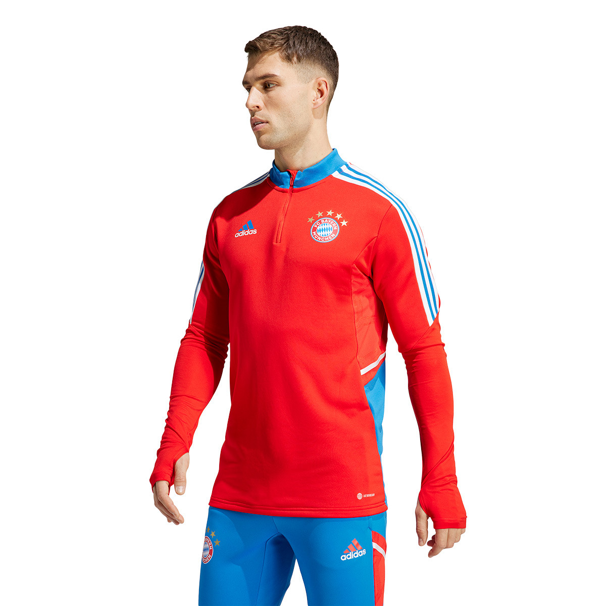 Sweatshirt adidas FC Bayern München Training 2022-2023 Royal - Fútbol Emotion