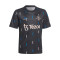 Camiseta Manchester United FC Pre-Match 2022-2023 Niño Black-Night Grey-Glory Blue-Icey Pink