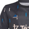 Camiseta Manchester United FC Pre-Match 2022-2023 Niño Black-Night Grey-Glory Blue-Icey Pink