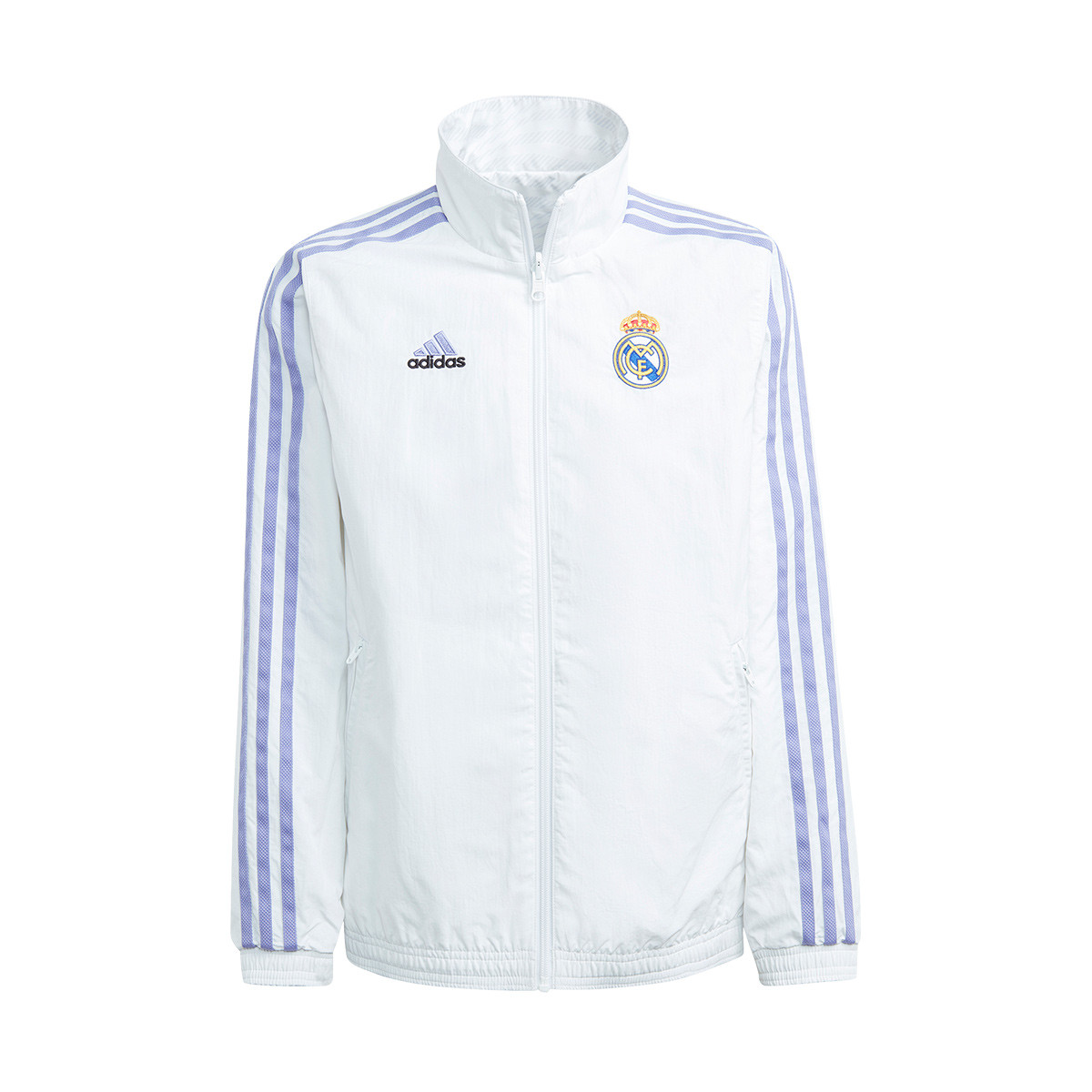 Casaco adidas Real Madrid CF Pre Match 2022 2023 Crian a White