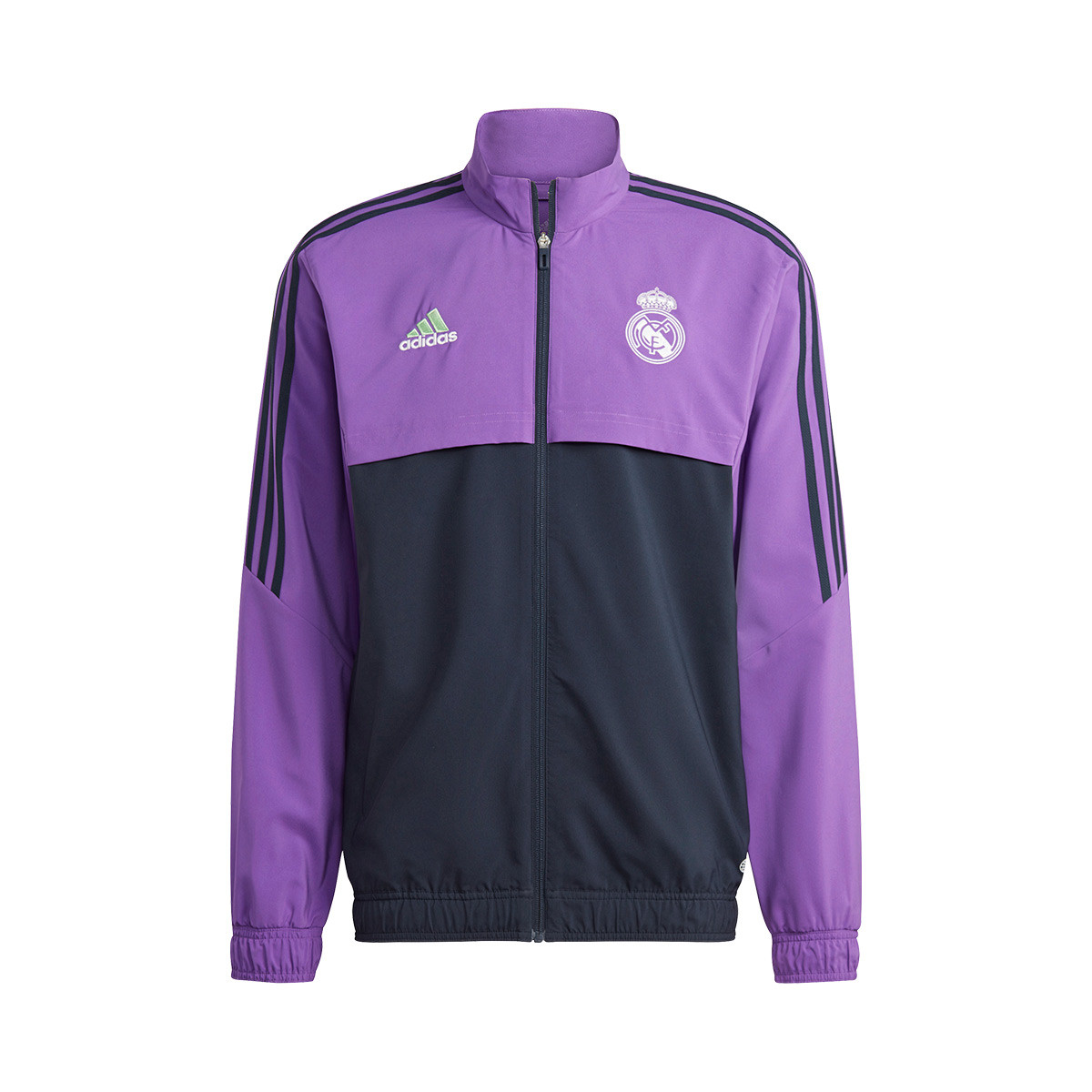 Chaqueta adidas Real Madrid CF Training 2022-2023 Active Purple-Night Navy Fútbol Emotion