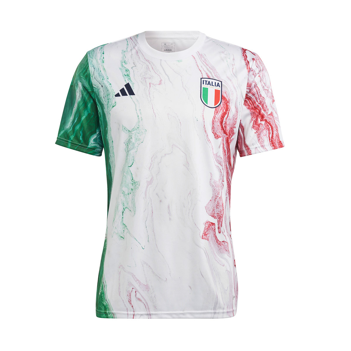 Camiseta adidas Italia Pre-Match 2022-2023 Green-White-Red Emotion