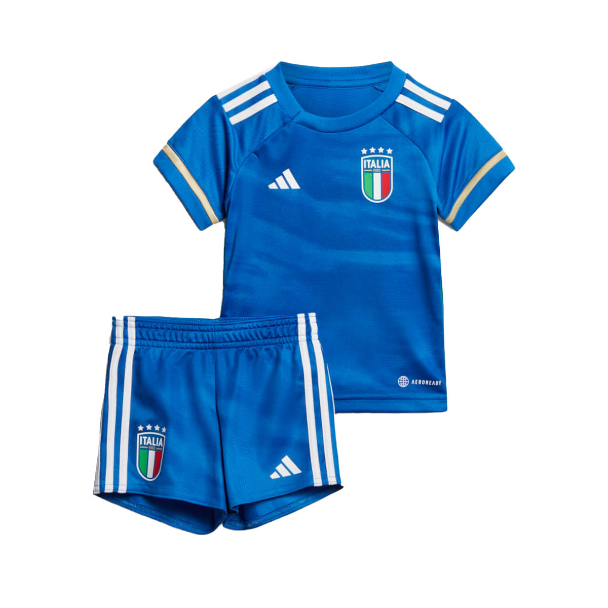 Conjunto adidas Primera Equipación 2022-2023 Bebé Blue Fútbol Emotion