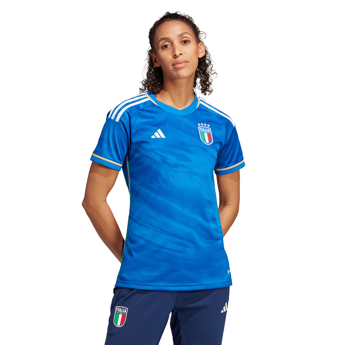 compilar liebre sección Camiseta adidas Italia Primera Equipación 2022-2023 Mujer Blue - Fútbol  Emotion