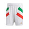 Pantalón corto Italia Fanswear Icon White