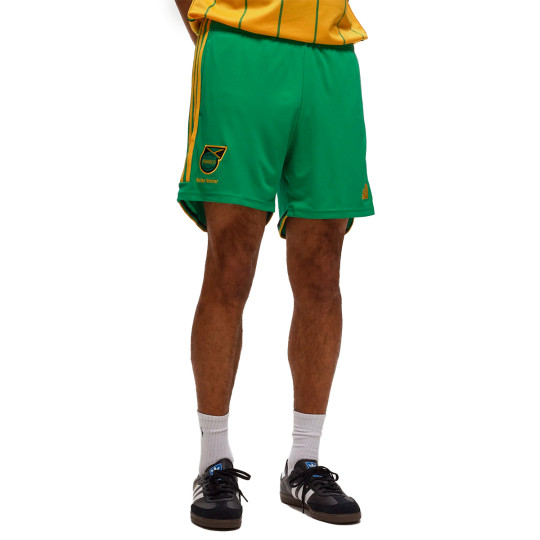 collar sí mismo prisa Pantalón corto adidas Jamaica Primera Equipación 2022-2023 Vivid Green -  Fútbol Emotion