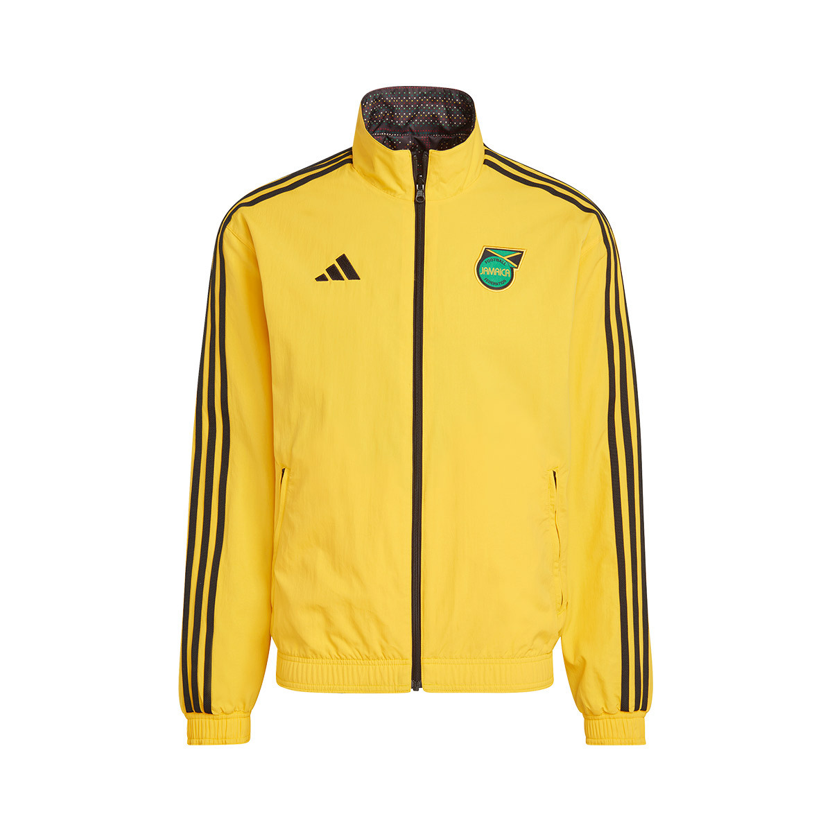 Chaqueta adidas Jamaica Pre-Match Bold Gold-Black - Emotion