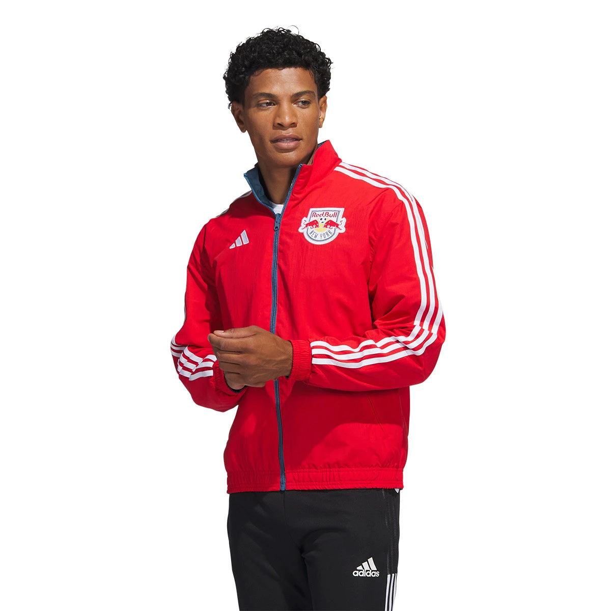 Veste adidas New York Red Bulls Pre Match 2022 2023 Colleg Rouge