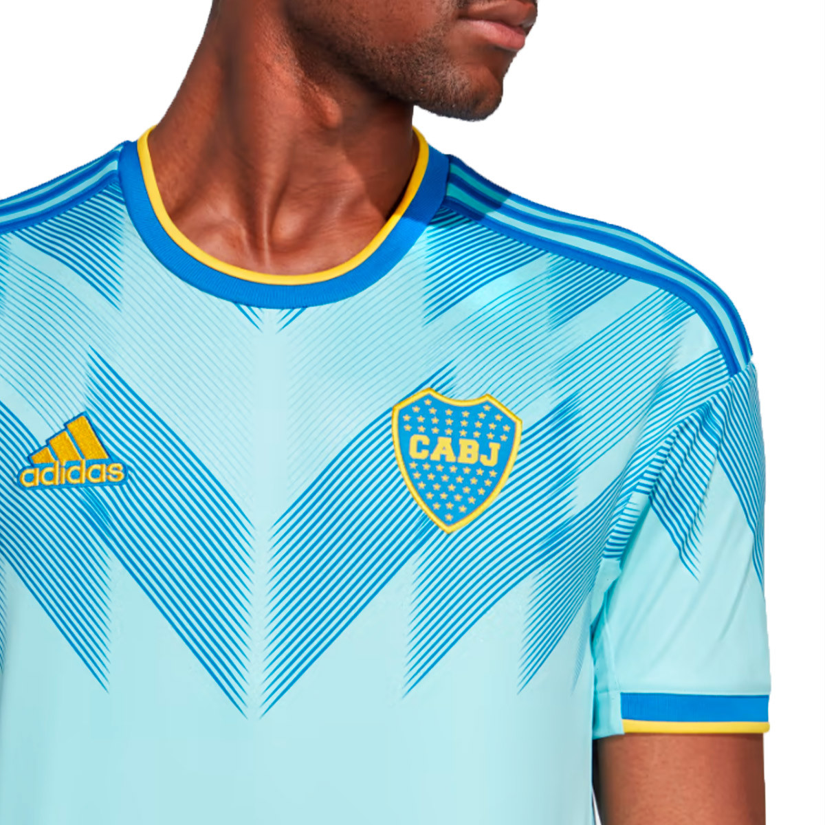 Playera adidas CA Boca Juniors Tercera Equipación 20232024 Hazy Sky