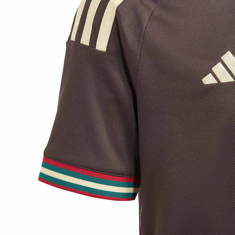 camiseta-adidas-jamaica-segunda-equipacion-2022-2023-nino-night-brown-2