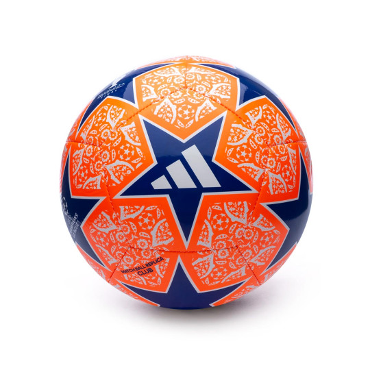 Ball adidas UEFA Champions League Club Solar Orange White Royal Blue Futbol Emotion
