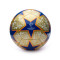 Balón UEFA Champions League Club Gold Metallic-White-Royal Blue-Solar Orange