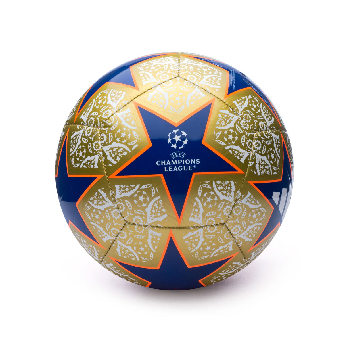 Ballon adidas UEFA Champions League Club Gold Metallic-White-Royal