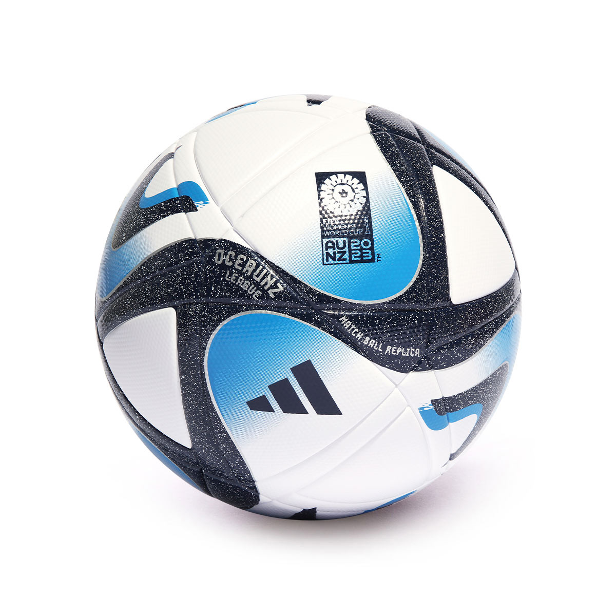 Balón Oceaunz Lge white/collegiate blue/silver met. - Fútbol Emotion