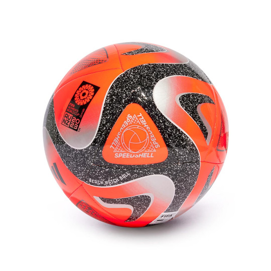 Ball adidas FIFA Women s World Cup 2023 Pro Beach Solar Orange Black Iron Metallic Futbol Emotion