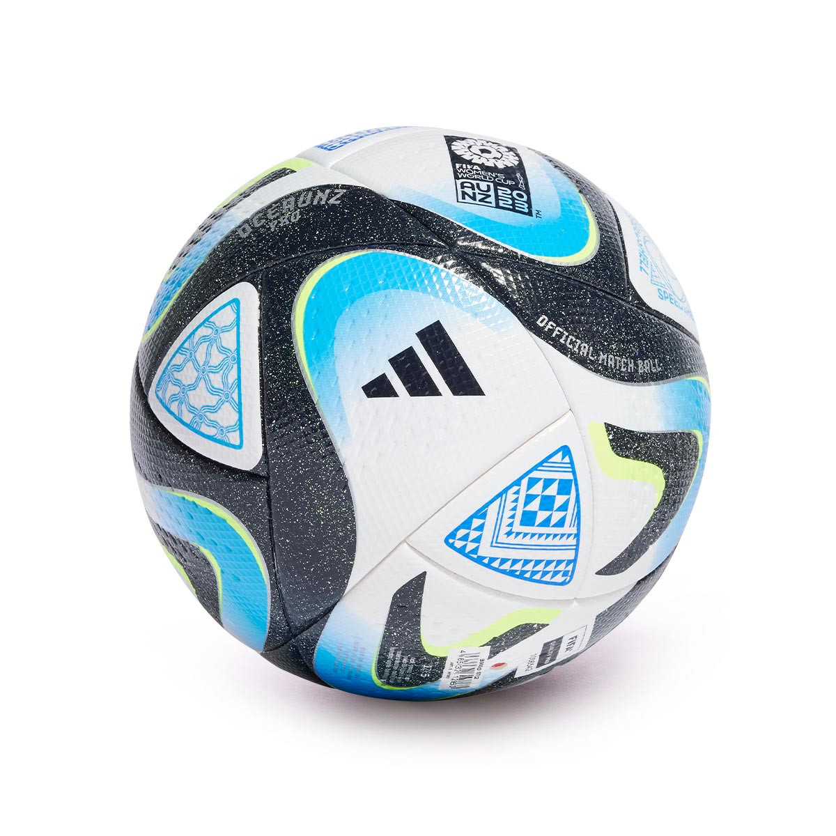 Bola de Futebol adidas Oceaunz Pro White-Collegiate Navy - Fútbol Emotion