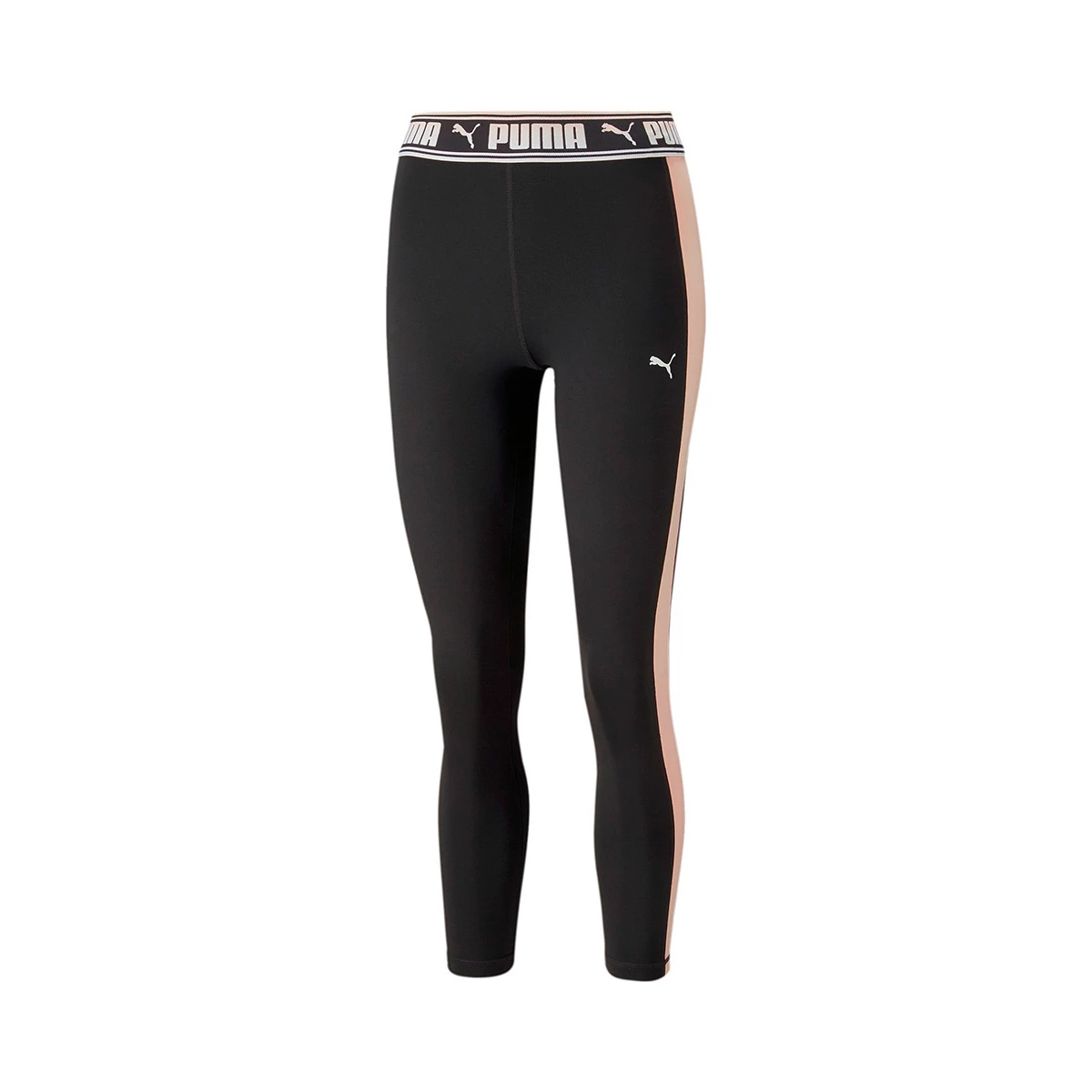 Malla Puma Train Strong Fashion Mujer Black-Rose Dust - Fútbol Emotion