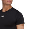 Camiseta TechFit Short Sleeve Black