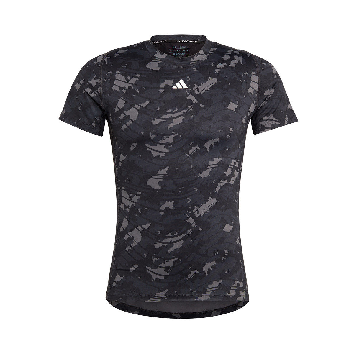 Camiseta adidas TechFit Allover Print Fútbol