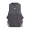 Camiseta Icons 3 Stripes Mujer Black