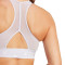 Sujetador Powerreact Training Medium Support 3 Stripes Mujer Silver