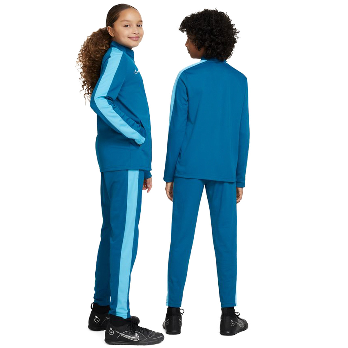 Tracksuit Nike Kids Dri-Fit Academy 23 Green Abyss-Baltic Blue-White -  Fútbol Emotion