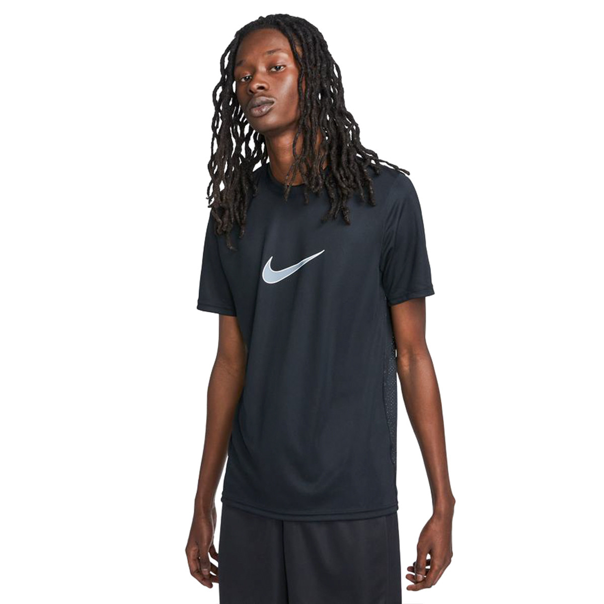 Marketing de motores de búsqueda Agacharse Nominal Camiseta Nike Dri-Fit Academy 21 GX Black-White-Cool Grey - Fútbol Emotion