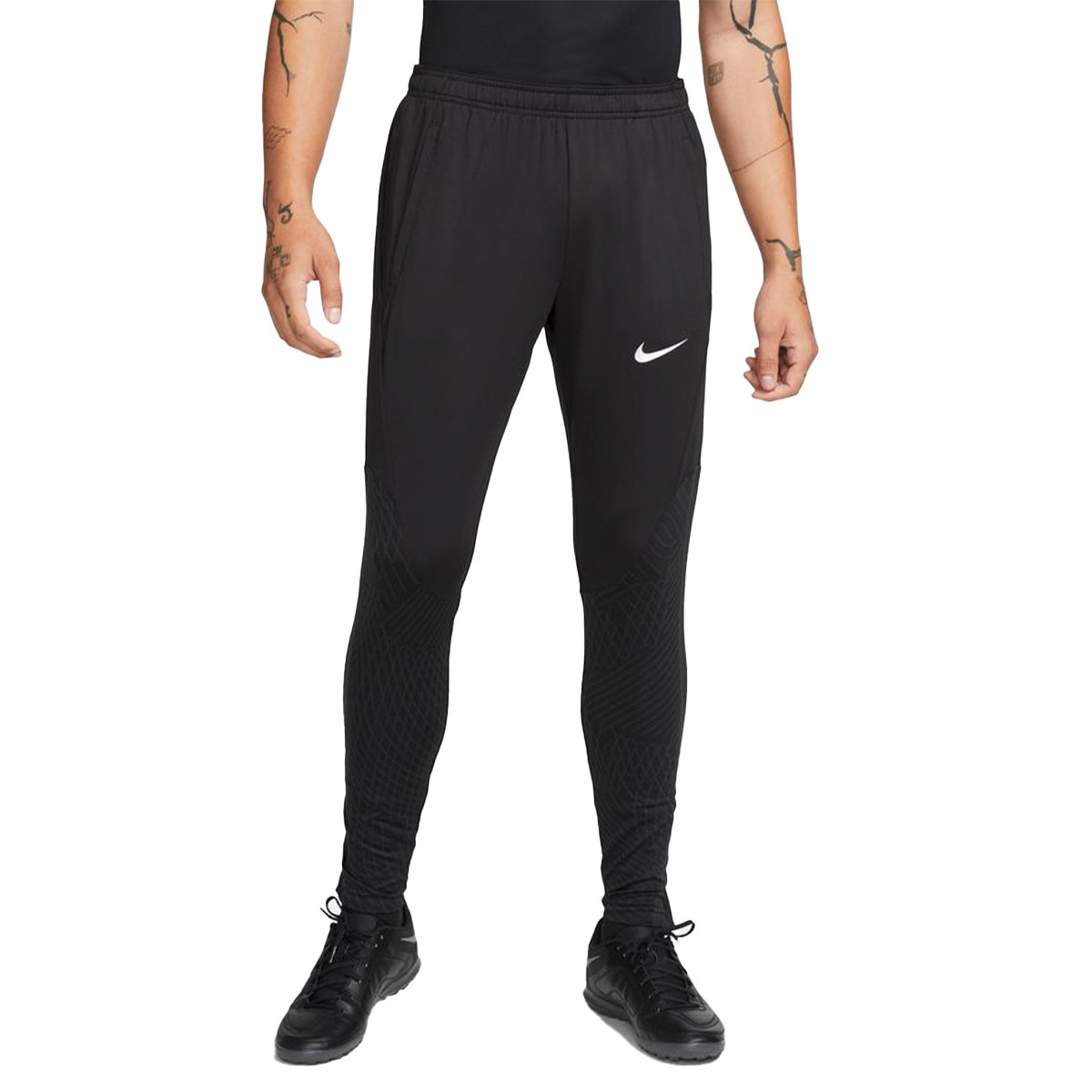 Pantalón largo Nike Dri-Fit Black-Anthracite-Black-White - Fútbol Emotion