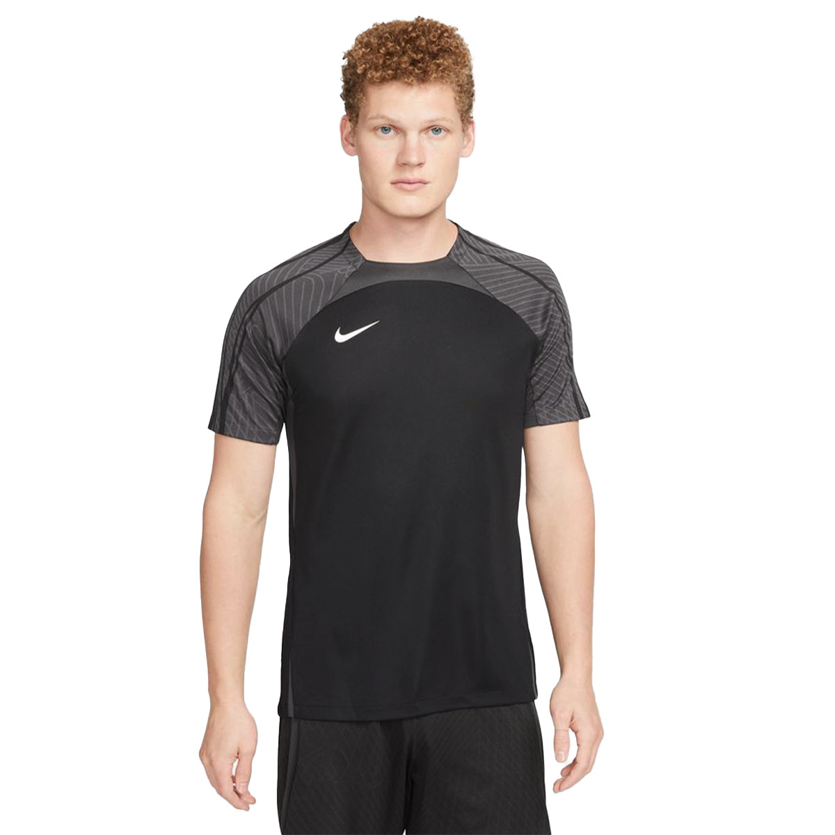 Jersey Nike Dri-Fit Strike Black-Anthracite-White - Fútbol Emotion