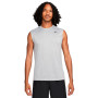 Dri-Fit Legend-Getrommelt Grau-Silber-Htr-Schwarz