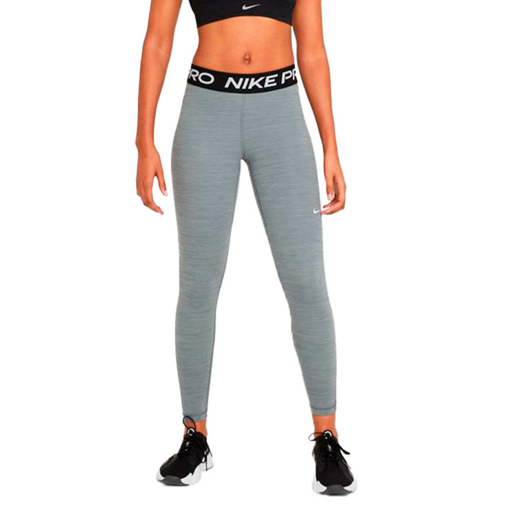 nike pro grey and black leggings