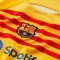 Conjunto FC Barcelona Cuarta Equipación Stadium 2022-2023 Niño Yellow-University Red
