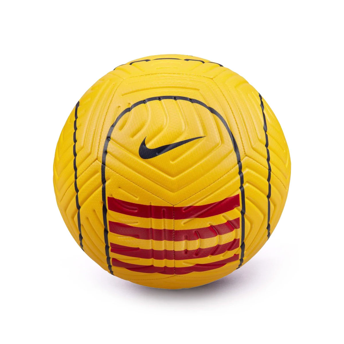 Ball Nike FC Barcelona 2024 2025 Yellow University Red Futbol Emotion