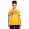 Camiseta FC Barcelona Cuarta Equipación Stadium 2022-2023 Mujer Yellow-University Red