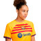 Camiseta FC Barcelona Cuarta Equipación Stadium 2022-2023 Mujer Yellow-University Red
