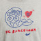 Camiseta FC Barcelona Fanswear 2022-2023 Mujer Dark Grey Heather