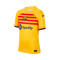 Camiseta FC Barcelona Cuarta Equipación Stadium 2022-2023 Niño Yellow-University Red