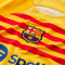 Camiseta FC Barcelona Cuarta Equipación Stadium 2022-2023 Niño Yellow-University Red