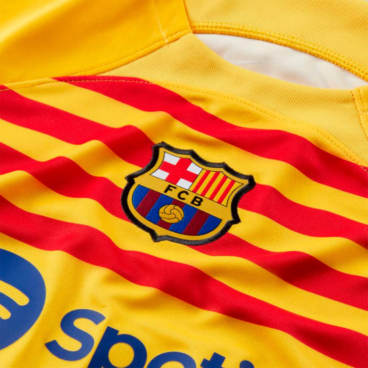 camiseta-nike-fc-barcelona-cuarta-equipacion-stadium-2022-2023-nino-yellow-university-red-4