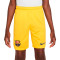 Pantalón corto FC Barcelona Cuarta Equipación Stadium 2022-2023 Niño Yellow-Deep Royal Blue