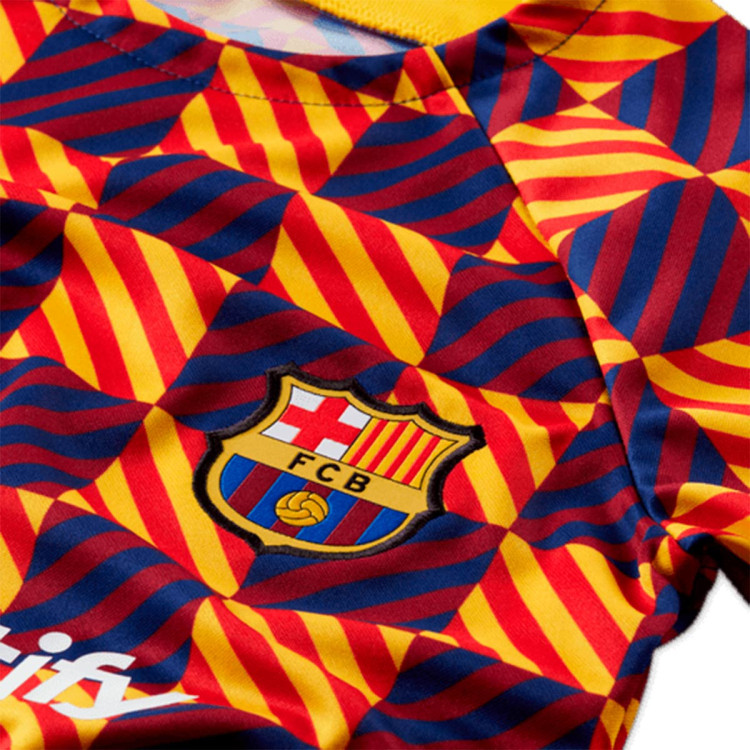 camiseta-nike-fc-barcelona-pre-match-2022-2023-nino-yellow-noble-red-6