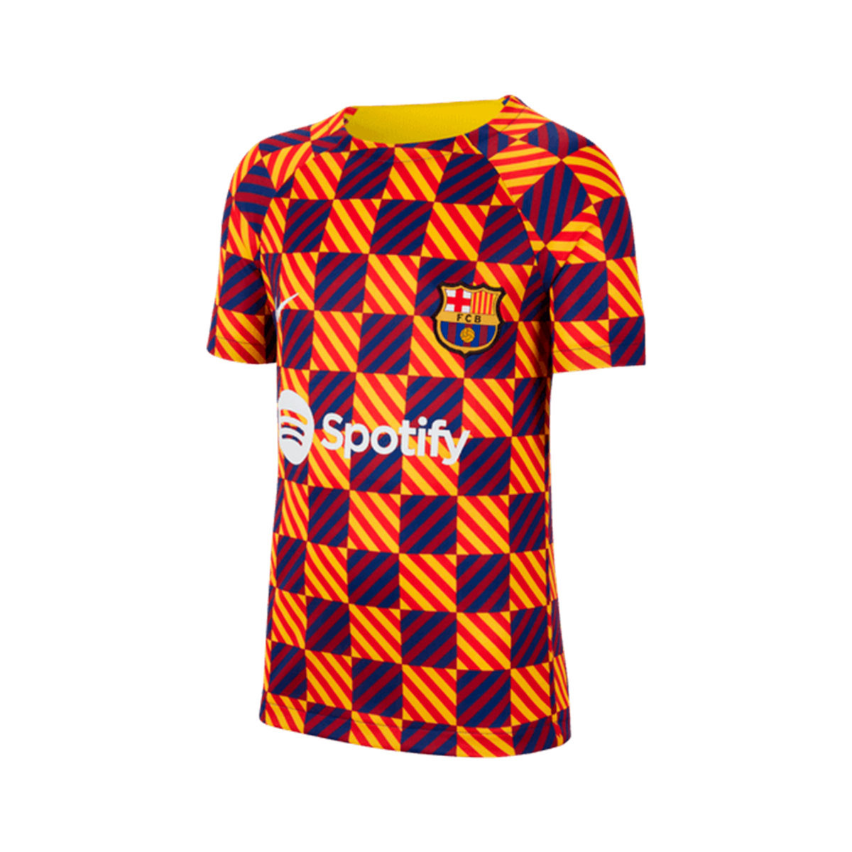 ley esta veredicto Camiseta Nike FC Barcelona Pre-Match 2022-2023 Niño Yellow-Noble Red -  Fútbol Emotion