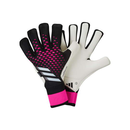 Guante de portero adidas Predator Pro Black-White-Shock Pink - Fútbol Emotion