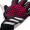 Guante Predator Pro Fingersave Black-White-Shock Pink