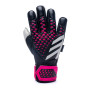 Predator Match Fingersave Niño Black-White-Shock Pink