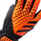 Guante Predator Match Fingersave Niño Solar Orange-Black