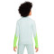 Sudadera Dri-Fit Strike Niño Pure Platinum-Volt