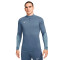 Sudadera Dri-Fit Strike Diffused Blue-Ocean Bliss-White