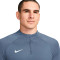 Sudadera Dri-Fit Strike Diffused Blue-Ocean Bliss-White