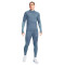 Sudadera Dri-Fit Strike Diffused Blue-Ocean Bliss-White